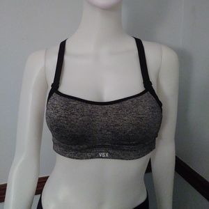 Victoria's Secret 34B Sports Bra VSX Grey
